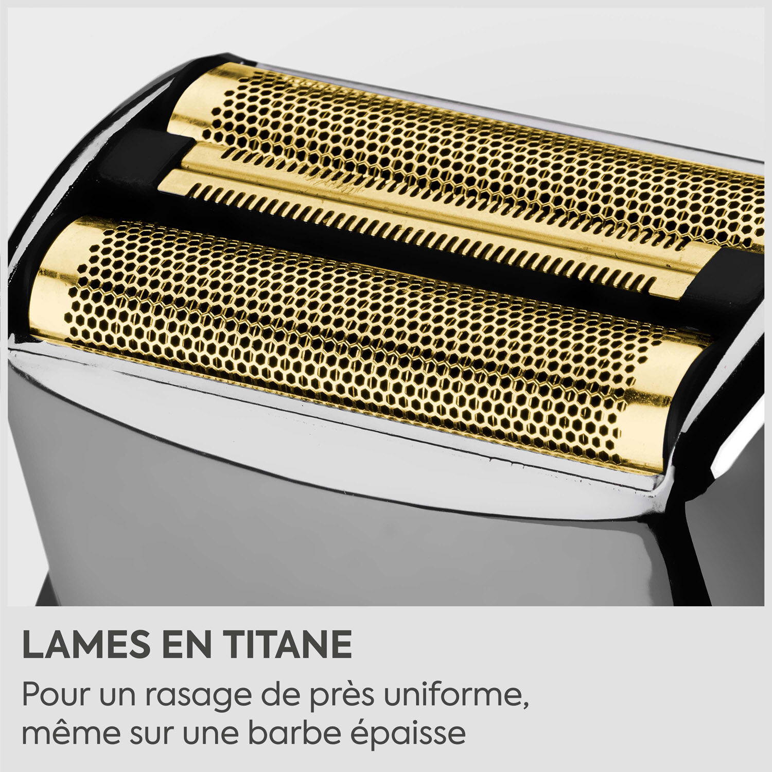 Rasoir &eacute;lectrique &agrave; double grille Super-X Metal